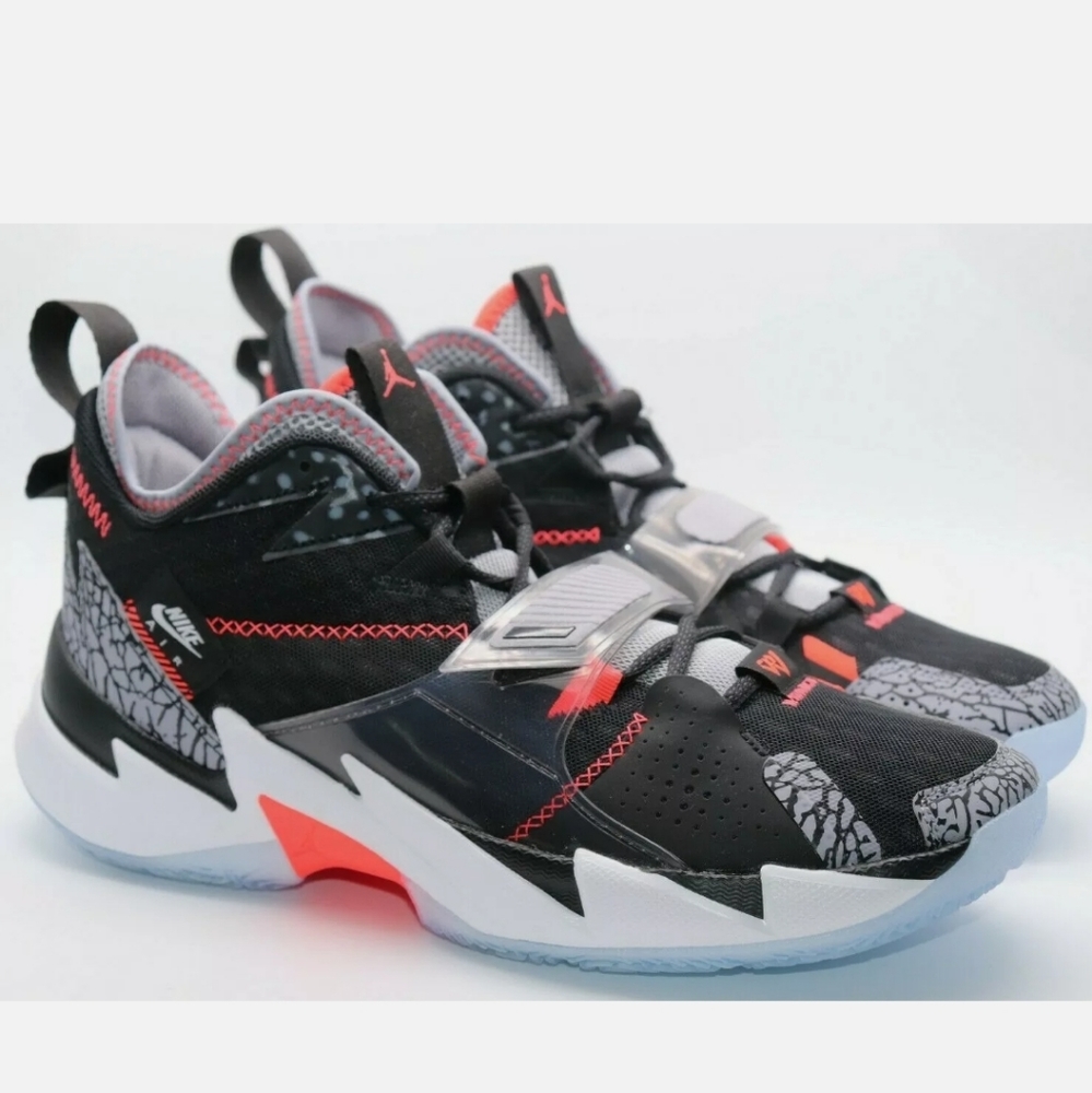 Nike Jordan Why NOT ZER0.3 BLACK CRIMSON sneakers